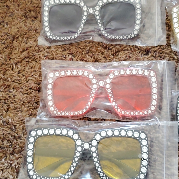 Bling bling fashion eye glasses assortment colors - Picture 5 of 7